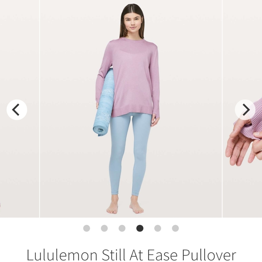 NWT Lululemon Still at Ease Pullover